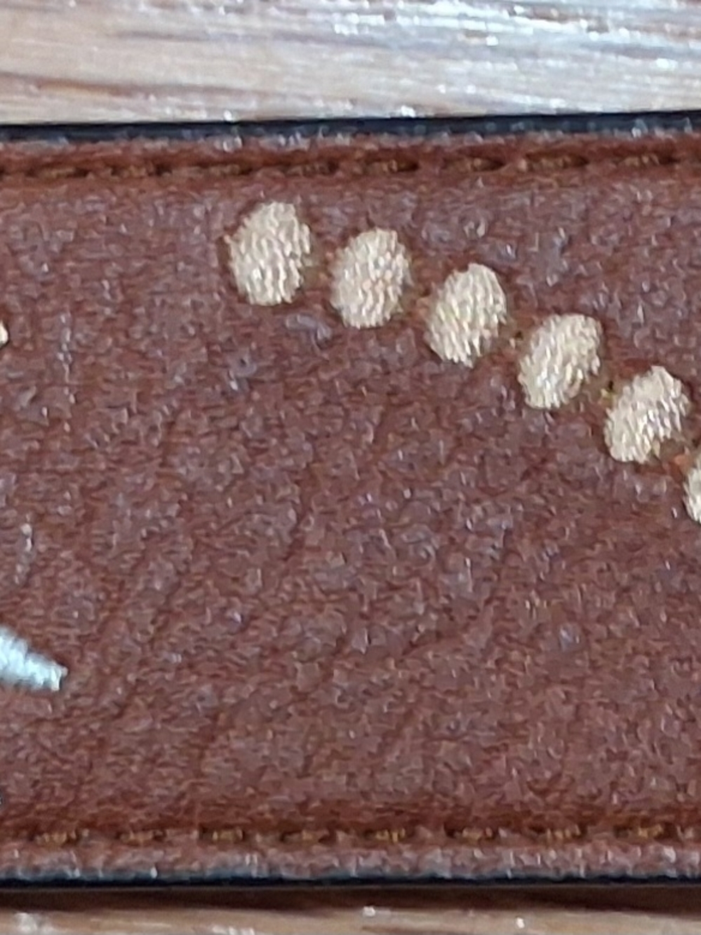 Cute Boho Festival Floral Embossed Women's Belt - Picture 2 of 3